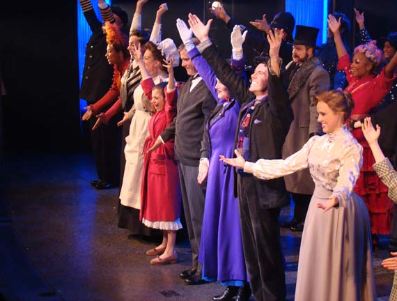 Brigid Harrington in Mary Poppins on Broadway