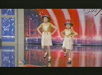 Brigid Harrington and Shannon Harrington on America's Got Talent